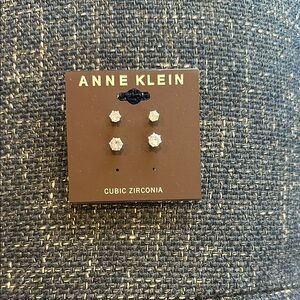 Anne Klein Cubic Zirconia Stud Earrings